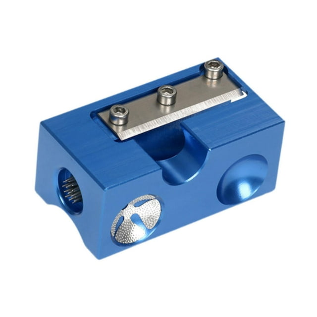 Lipstore Outil de Réparation de Pointe de Queue de Piscine 8 en 1 Portable Professionnel Snooker Bleu