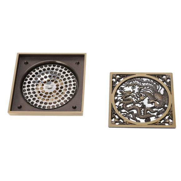 Floor Drain, Square Floor Drain Anti Smell Proof For Bathrooms For Garages