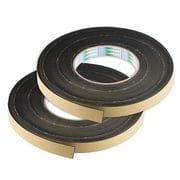 Unique Bargains 15mm Wide 1.5mm Thick 10m Long Weather Strip Foam Seal Tape 2pcs