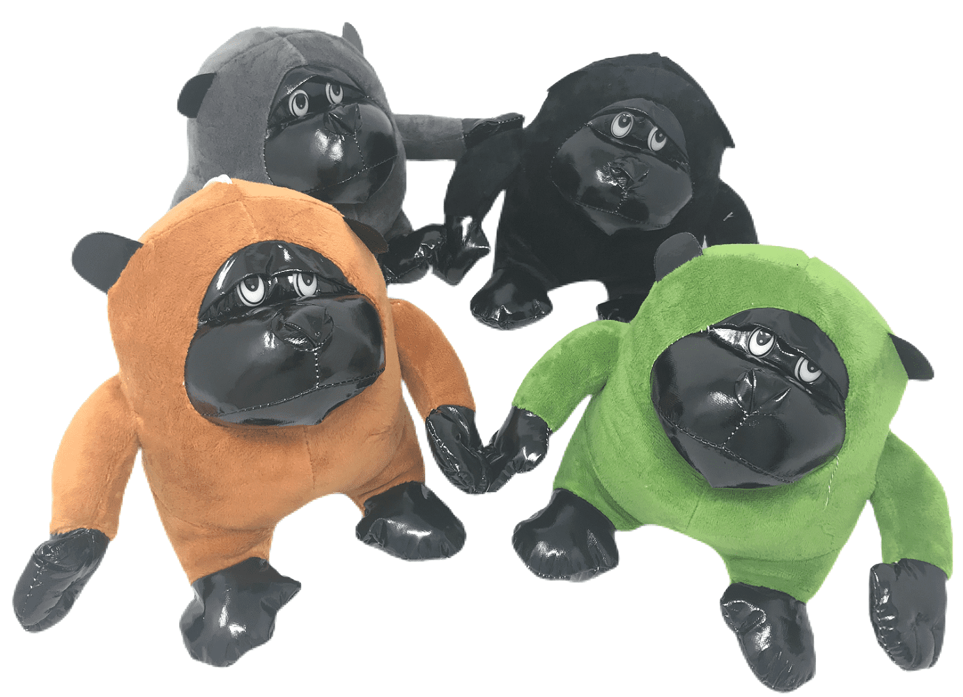 Set of 4 Assorted High Quality Ape Plushies/Stuffed Animals - Walmart.com