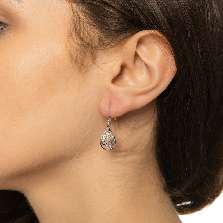 Sterling Silver Teardrop Earrings: Timeless Elegance