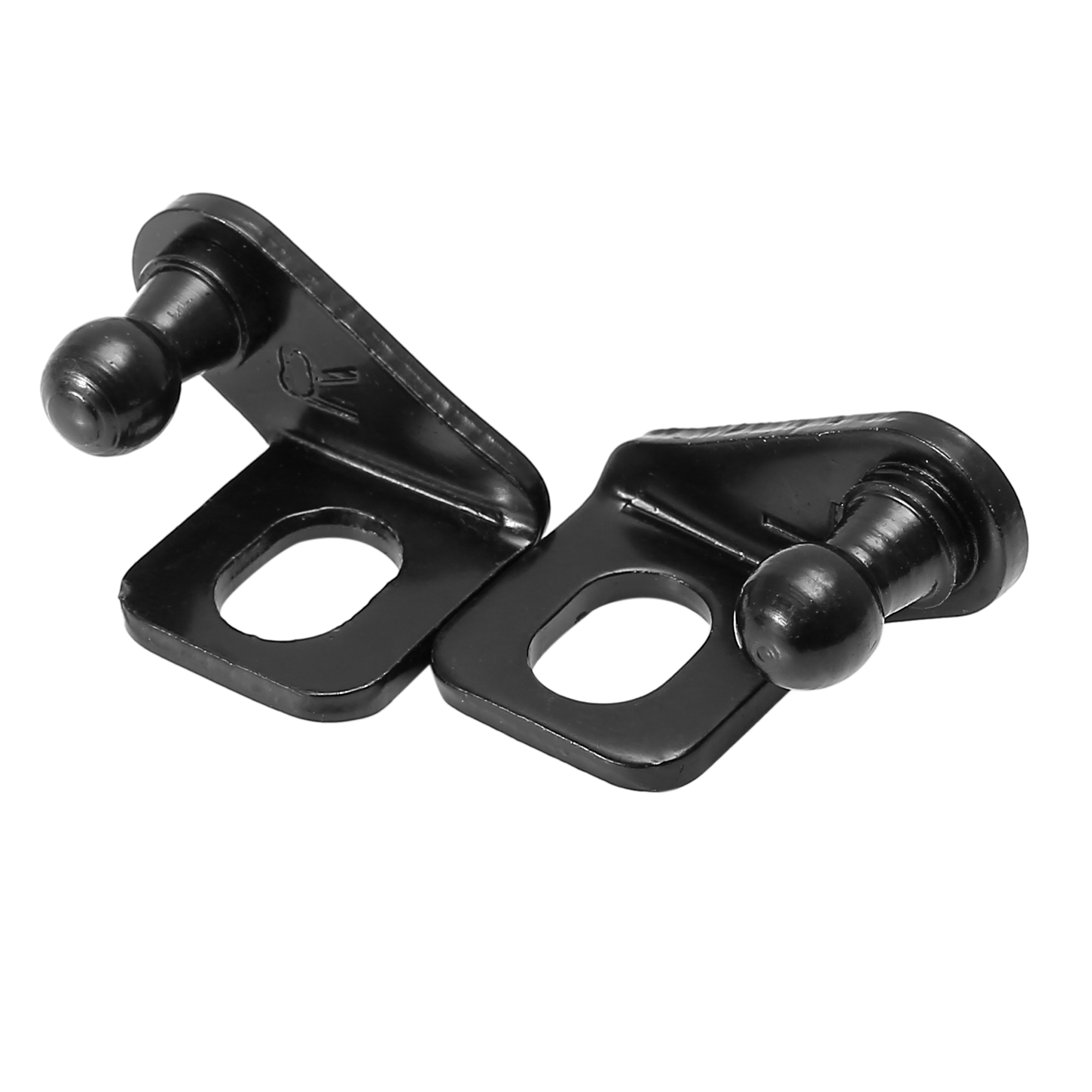 Unique Bargains 10mm Car Ball Studs Mounting Brackets for Gas Struts Shock 35x26x20mm 2Pcs
