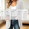 thumbnail image 4 of Vivianyo HD Women's Corduroy Open Front Cardigan with Pockets, Long Sleeve Curved Hem Sweater Jacket, Fall Outerwear for Office Layering and Weekend Plans, Size S-XL, 4 of 8