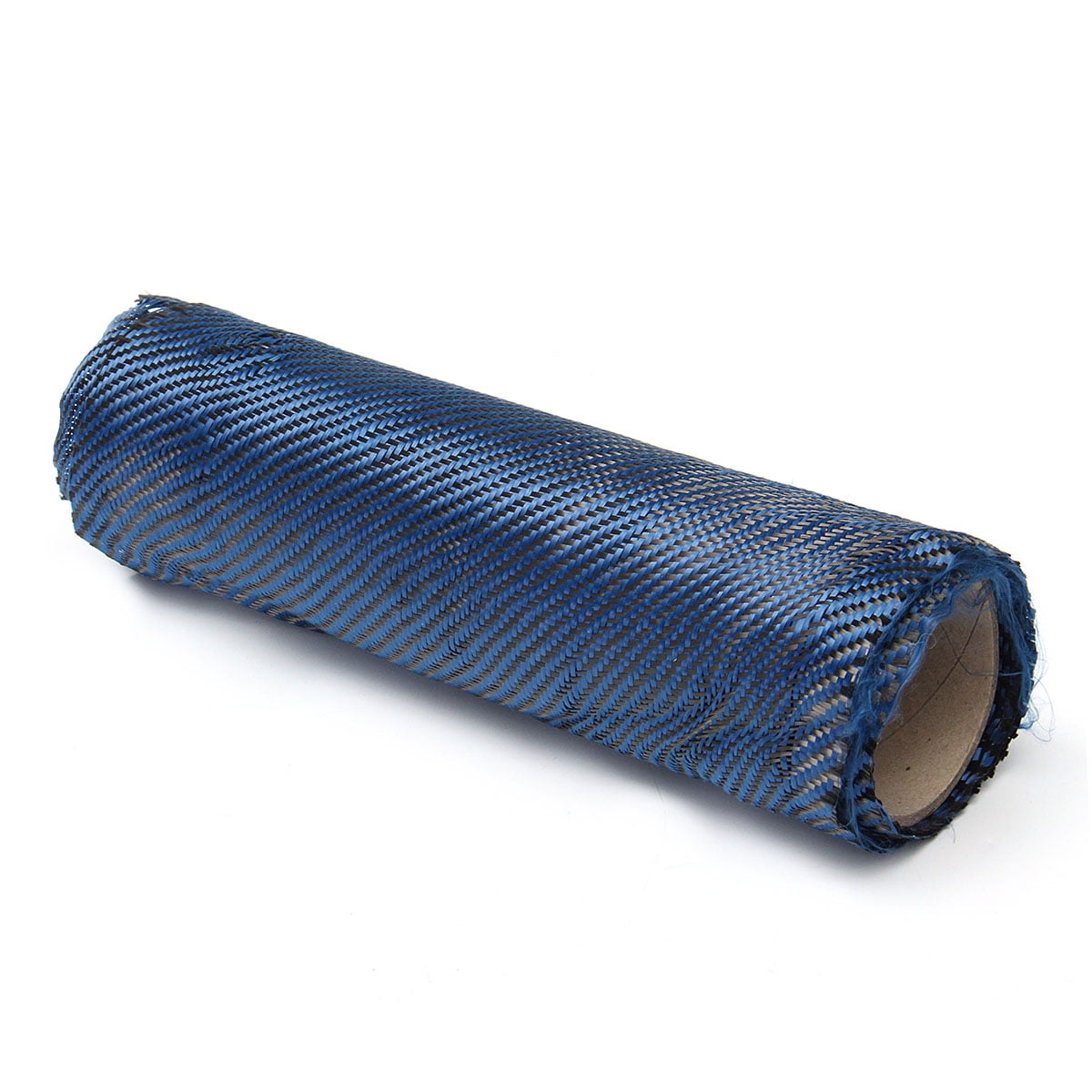 30x100cm 200gsm Carbon Fiber Blue Mixed Fabric Carbon Twill Aramid Cloth Flim