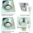 FCOdor Proof Shower Floor Drain Backflow Preventer Drain Stopper One
