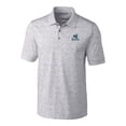 thumbnail image 2 of Men's Cutter & Buck  Gray Citadel Bulldogs Vault Advantage Tri-Blend Space Dye Polo, 2 of 3