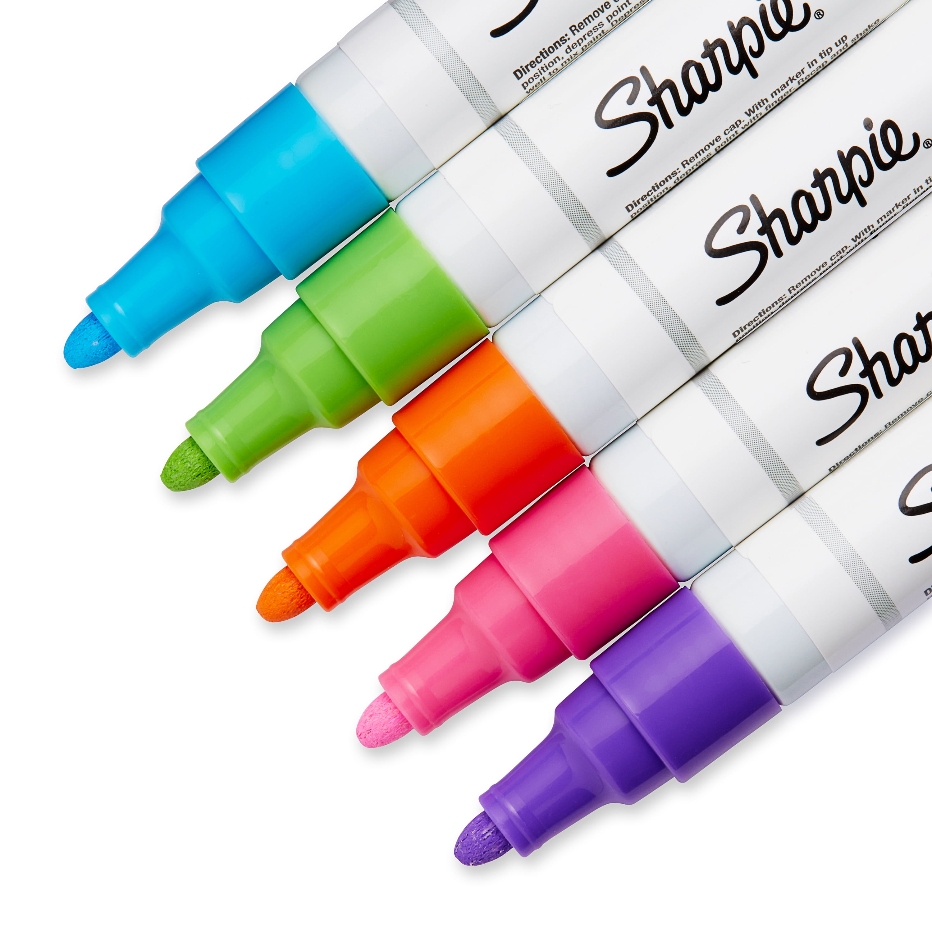 Scheiden huren papier Sharpie Oil-based Paint Markers, Medium Point, Assorted Colors, 5 Count -  Walmart.com