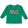 thumbnail image 3 of Inktastic Kickin' it Old School with Weathered Retro Stripe Boys or Girls Long Sleeve Toddler T-Shirt, 3 of 5