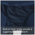 thumbnail image 4 of BALEAF Womens Shorts 5 Inches Quick Dry Running Gym Workout Active Wear with Zipper Pocket Navy Size S, 4 of 6