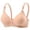 Beige, variant on Womens Bralettes No Underwire Wireless Full Coverage Wire Free Comfort Breathable Supportive Everyday Bras