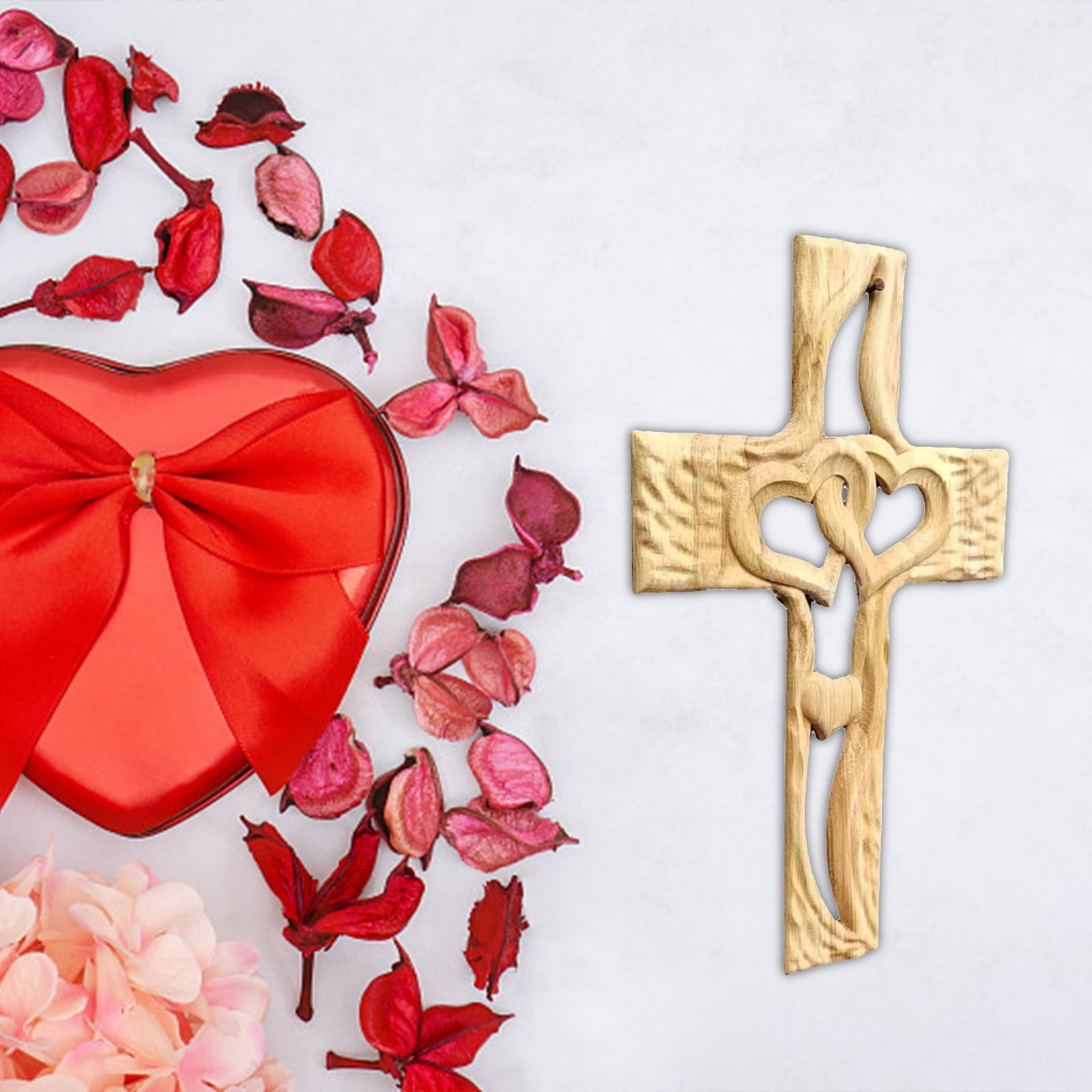 Tarmeek Valentines Day Decorations - Romantic Log Love