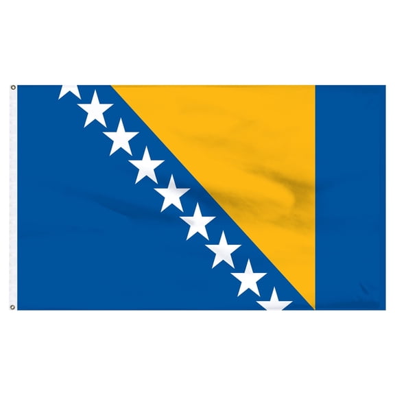 Online Stores Bosnian Flag 2ft x 3ft Nylon