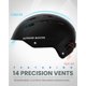 thumbnail image 4 of Casco de esquí OutdoorMaster Kelvin II para deportes de nieve, para hombre y mujer, 4 of 6