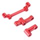 thumbnail image 2 of Kit de piezas de actualización de metal brazo oscilante para accesorios de coche 1/16 RC, rojo Afortunado Sencillez, 2 of 5