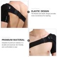 thumbnail image 4 of MasteelfCA Men Shoulder Brace Adjustable Shoulder Strap Workout Shoulder Support (Black), 4 of 8