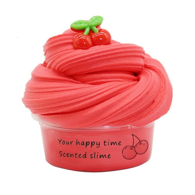 Hbdhejl Fournitures de Slime Diy Kit de Fruits Slime Nuage Aromathérapie Pression Enfants Slime