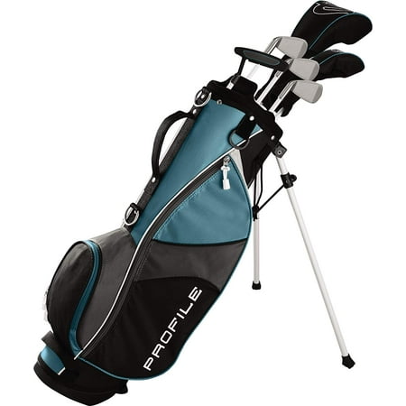 Wilson Profile JGI Junior Large Complete Golf Set with Bag (Teal, Right Handed)