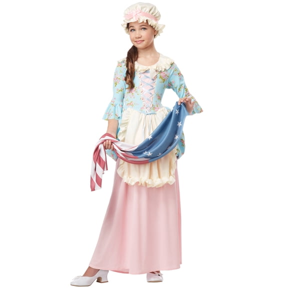 Betsy Ross Colonial Lady Child Costume