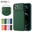 thumbnail image 2 of Funda protectora de teléfono para cámara deslizante para Iphone 13 Pro 11 12 13pro Max Mini Iphone13 12pro funda trasera Original de silicona líquida Tan Jianjun unisex, 2 of 2