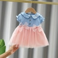 thumbnail image 1 of 2023 nuevo verano algodón bebé niñas dibujos animados manga larga vestido ropa infantil niños princesa vestidos ropa Casual 0-3 años Tan Jianjun unisex, 1 of 2