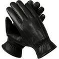 thumbnail image 1 of Winter Warm Touchscreen Genuine Sheepskin Leather Gloves For Men, 1 of 8