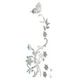 thumbnail image 2 of Autocollant Mural Acrylique Fleur Moderne 3D DIY Design Contemporain pour Décoration Intérieure, 2 of 5
