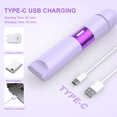 thumbnail image 6 of 2-in-1 Bikini Trimmer, OBACRE IPX7 Waterproof Rechargeable Shaver for Women, 6 of 8