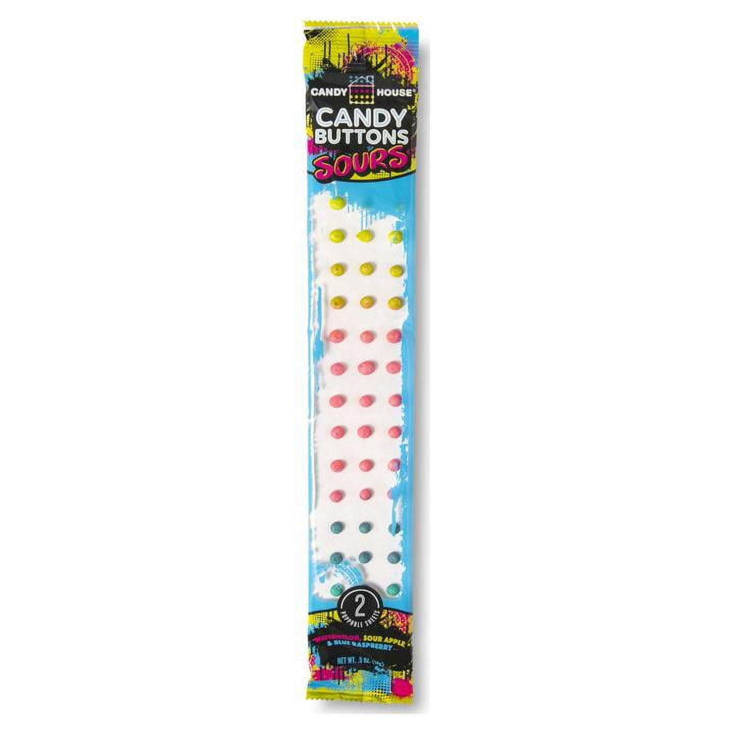 Candy House Sour Candy Buttons 0.5 oz.