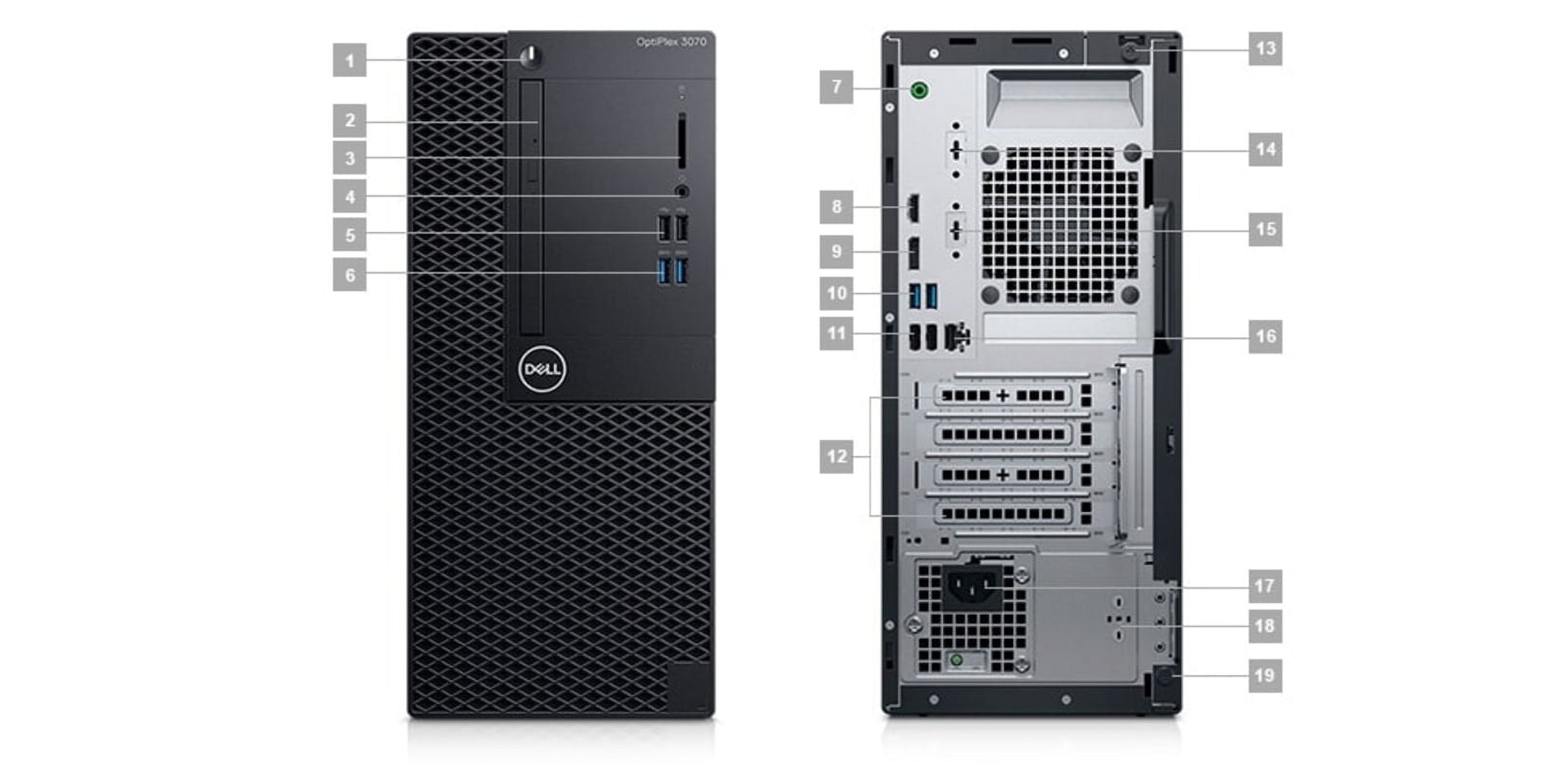 DELL OptiPlex 3070 SFF i3-9100 8GB ❹ Restored Dell OptiPlex 3070 SFF Desktop Computer i3-9100 8GB