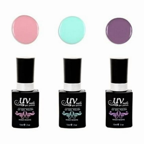 UV-Nails Selene LED Gel Polish - Set of 3