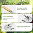 thumbnail image 3 of Manual Weed Puller Tool for Lawn & Garden – Heavy-Duty Uprooting Weeder with 3-Tooth Manganese Steel Head & Wooden Handle – Ergonomic Hand Tool for Backyard & Farm Use, 3 of 10
