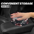 thumbnail image 4 of Naloa Watercolor Floral Car Trash Can Garbage Car Accessories Trash Can Car Waste Bin for for Driver and Passenger Any Vehicle, 4 of 7