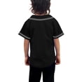 thumbnail image 3 of Lappel Kids Baseball Button Down Jersey League Sports Team Uniforms Size 12 Month to 10 Years Short Sleeve Athletic Sports Tee Shirts Made in USA, 3 of 4
