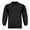 Black, variant on toraway Summer Clothes Pocket Protector for Men Shirt with Badge Cotton Insert Long Sleeved T Shirt Amei Click Small Neckline Inside Bottoming Shirt Fall Men's XL