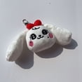 thumbnail image 5 of Llavero con colgante de corazón de niña de dibujos animados de muñeco de peluche MINIVE Flash de cabeza grande, 5 of 5