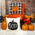 thumbnail image 6 of Parkland Collection Baby 20x20" Pumpkin Cotton Throw Pillow in Off White/Cream, 6 of 7