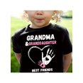 thumbnail image 1 of GRaNDMa&RGRaNDDauGHTeR..Print 100% cotton Short Sleeve T-shirt, Comfy Casual Tees For Girls Summer, 1 of 7