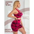 thumbnail image 2 of Effie Lancelot High-Waist Tie-Dye Legging Athletic Outfit Set Women's XL, 2 of 7