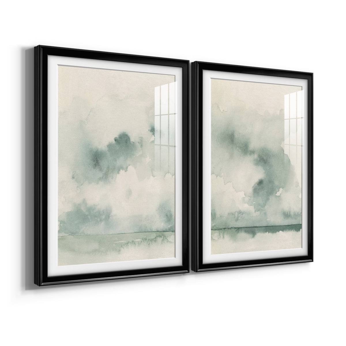 Wexford Home Ocean Impression I Premium Framed Print, 18.5" x 24.5" - Ready to Hang, Black (Set of 2)