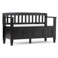 thumbnail image 1 of Atlin Designs Entryway Bench in Black, 1 of 5