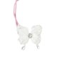 thumbnail image 4 of Shinny Rhinestone Appliques Tassel 3d Handmade Craft Letin Bag Bagsel Pense (Butterflya) White, 4 of 9