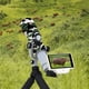 thumbnail image 5 of Cámara ocular de telescopio digital telescopio WiFi Ocular electrónico Pantalla IPS de 5 pulgadas Detección de movimiento recargable 2K HD con control remoto para astronomía ANGGREK Otros, 5 of 8