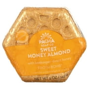 Pacha Soap Co.s Sweet Honey Almond Froth Bomb, 1 Count, All Skin Types