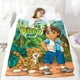 thumbnail image 5 of Go, Diego, Go! anti-pilling, suave, ligera, esponjosa y acogedora de lujo para hogar y cocina – Perfecta para niños y adultos,150X200cm, 5 of 6