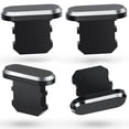 thumbnail image 2 of 4 Pieces Anti Dust Plugs Compatible with iPhone 11, iPhone 12 Protects Charging Dust Cover, 2 of 4