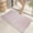 Pink, variant on Non-Slip Bathroom Mat Absorbent Quick-Dry Toilet Floor Mat Soft Polyester Bath Rug Waterproof Door Mat for Home 60x40cm Gray Blue Pink Beige Green