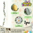 thumbnail image 6 of 6ft Easter Garland with Faux Greenery & 12 Hanging Easter Eggs - Premium Spring Garland for Indoor Outdoor Easter Party Decorations, Mantel, Staircase, Fence, Home Decor by PALIFEUR, 6 of 11