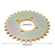 thumbnail image 3 of 530 31 Teeth Durable Single Speed Steel Sprocket Motorcycle Replacement Accessory, 3 of 4
