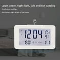 thumbnail image 5 of Latrodar Smart Night Digital Alarm Clock Upgraded ted Desk Small Clock White Home Tools, 5 of 5