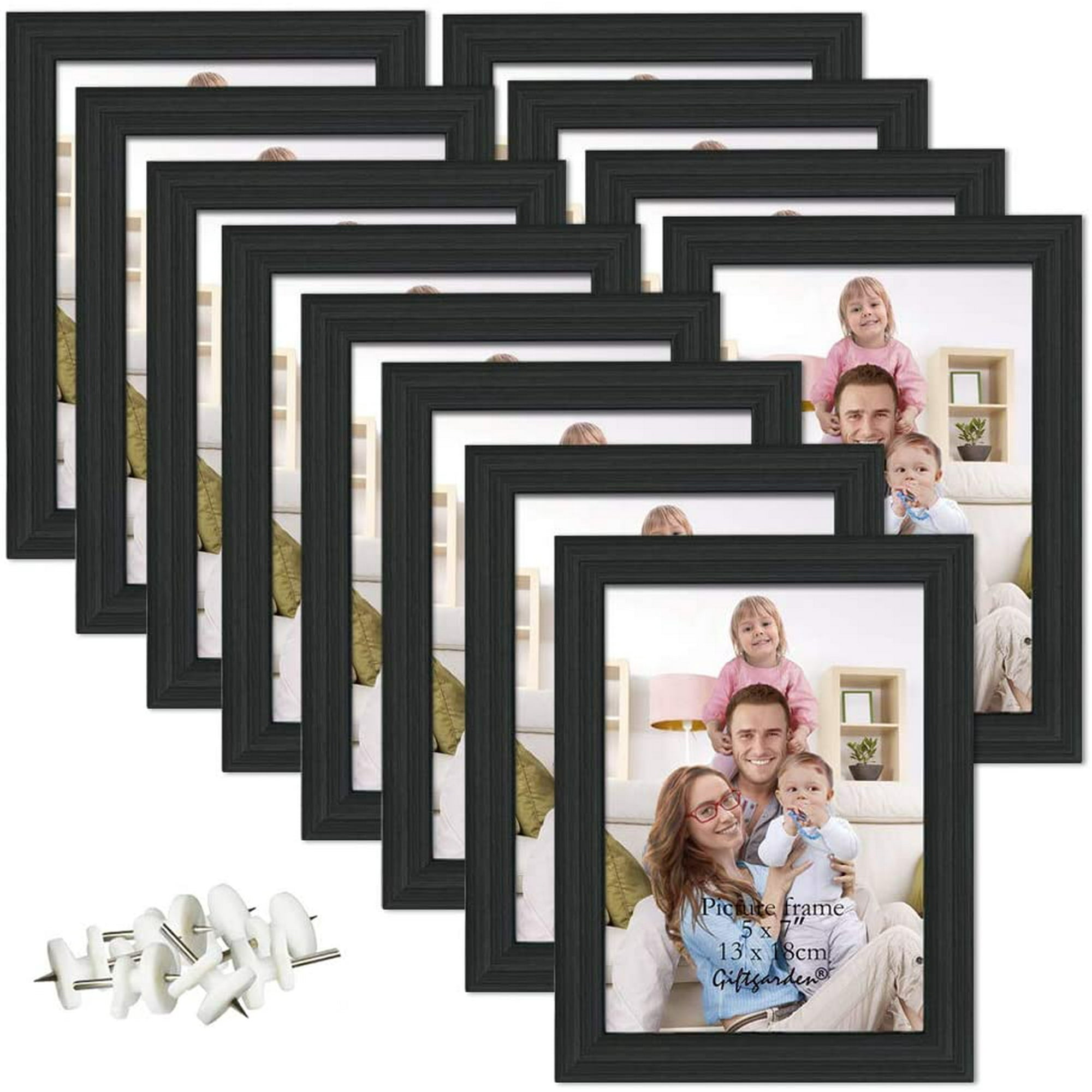 Picture Frames 4x6 Black Photo Frame Set For Wall Or Tabletop Pack Of 12 Walmart Canada Picture Frames 4x6 Black Photo Frame Set For Wall Or Tabletop Pack Of 12 Walmart Canada